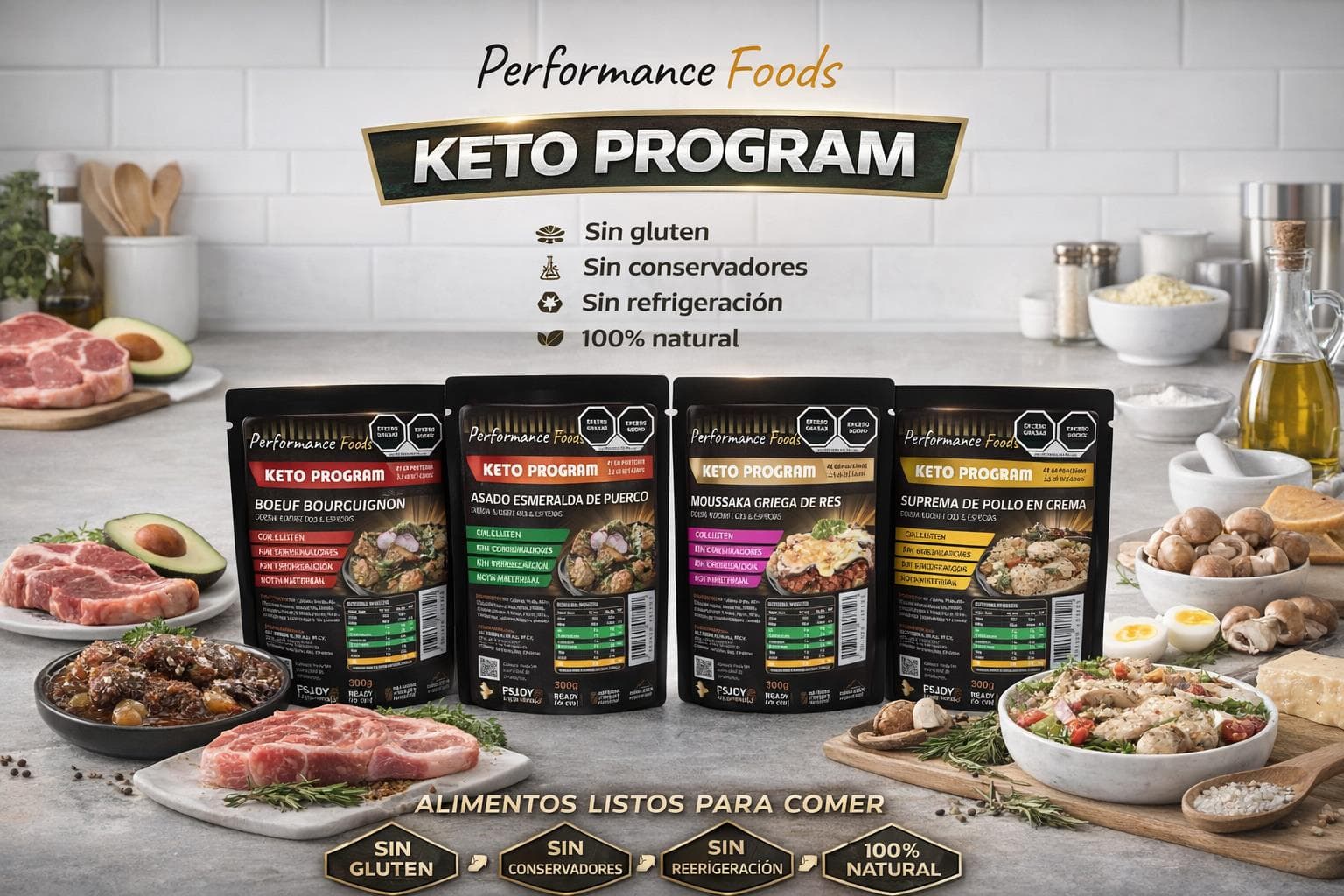 Preparaciones keto